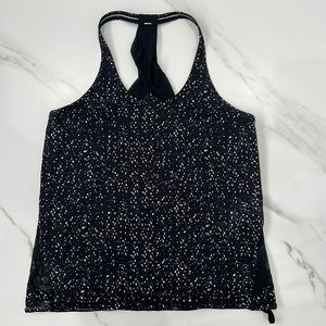 Lululemon Cinched Waist Tank w/ Mesh Back